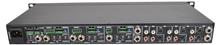 3 Zone Installation Mixer with 5 Stereo Inputs + 2 Mic Inputs